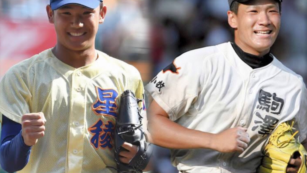 奥川恭伸 星稜 と田中将大 マー君 の顔似すぎ フォームまでそっくり Buzzl